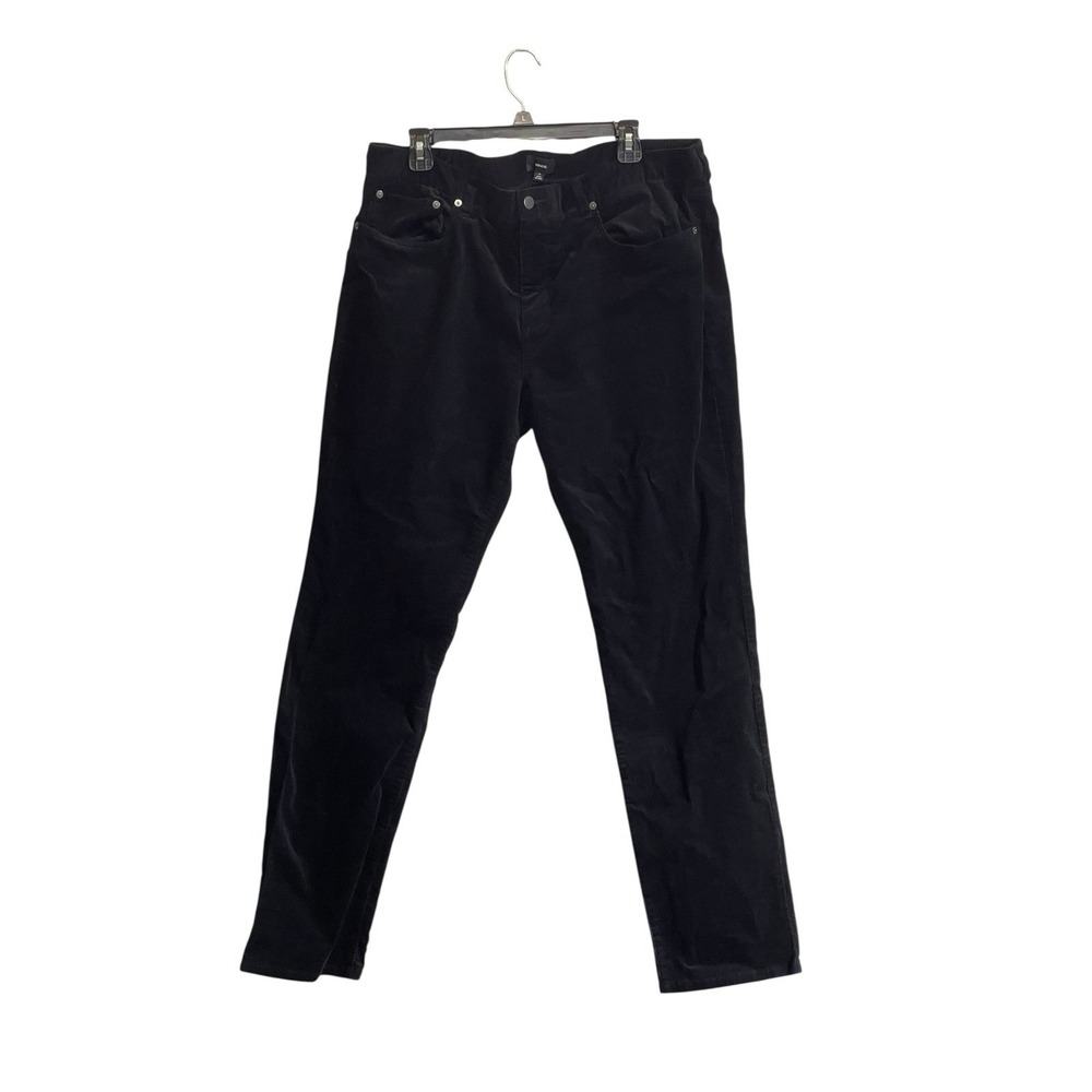 Vince Corduroy Pants Men's 38x33  Black Casual Stretch